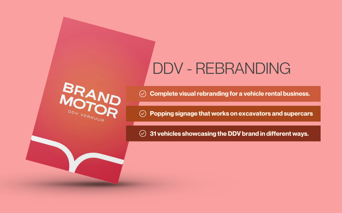 kaffie DDV Rental Building a brand motor for a vehicle rental company